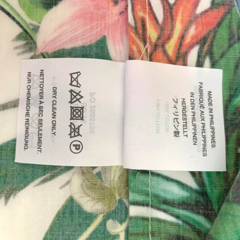 NWT J. Crew Ratti Into the Wild Jungle Off Shoulder Dress‎ 000 XXS Bird Tropical